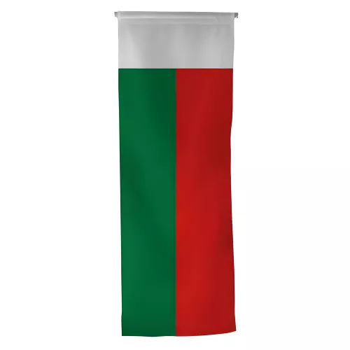 Oriflamme Madagascar en maille polyester avec traverse