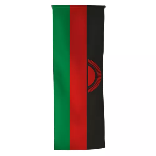 Oriflamme Malawi en maille polyester avec traverse Oriflamme Malawi en maille polyester avec traverse