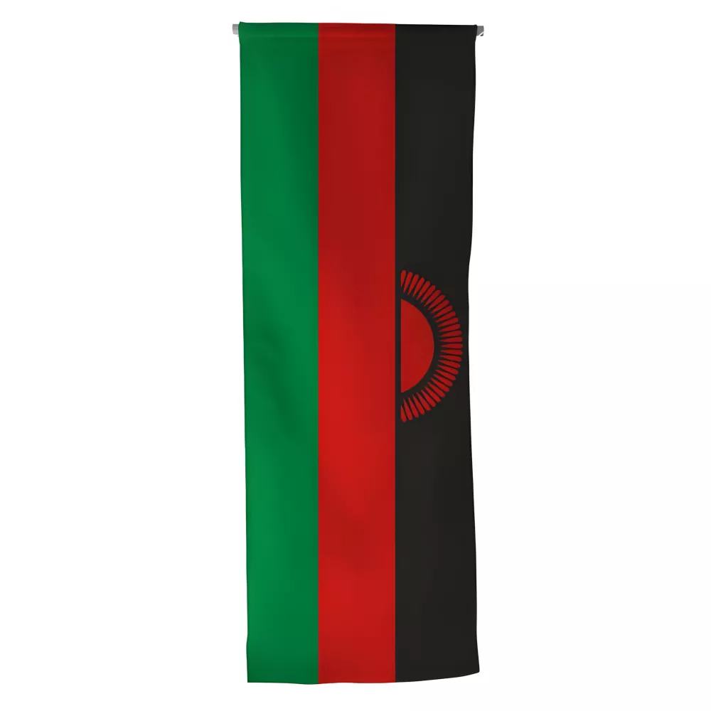 Oriflamme Malawi en maille polyester avec traverse Oriflamme Malawi en maille polyester avec traverse