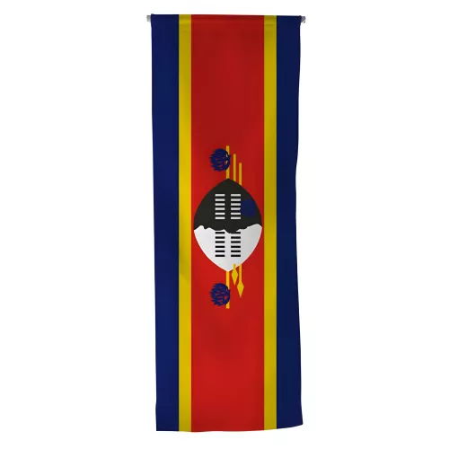 Oriflamme Swaziland en maille polyester avec traverse