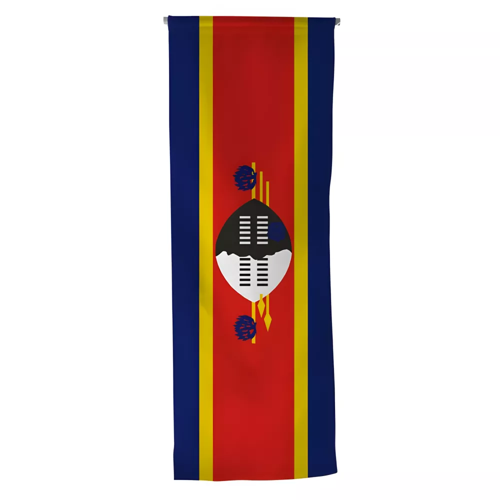 Oriflamme Swaziland en maille polyester avec traverse