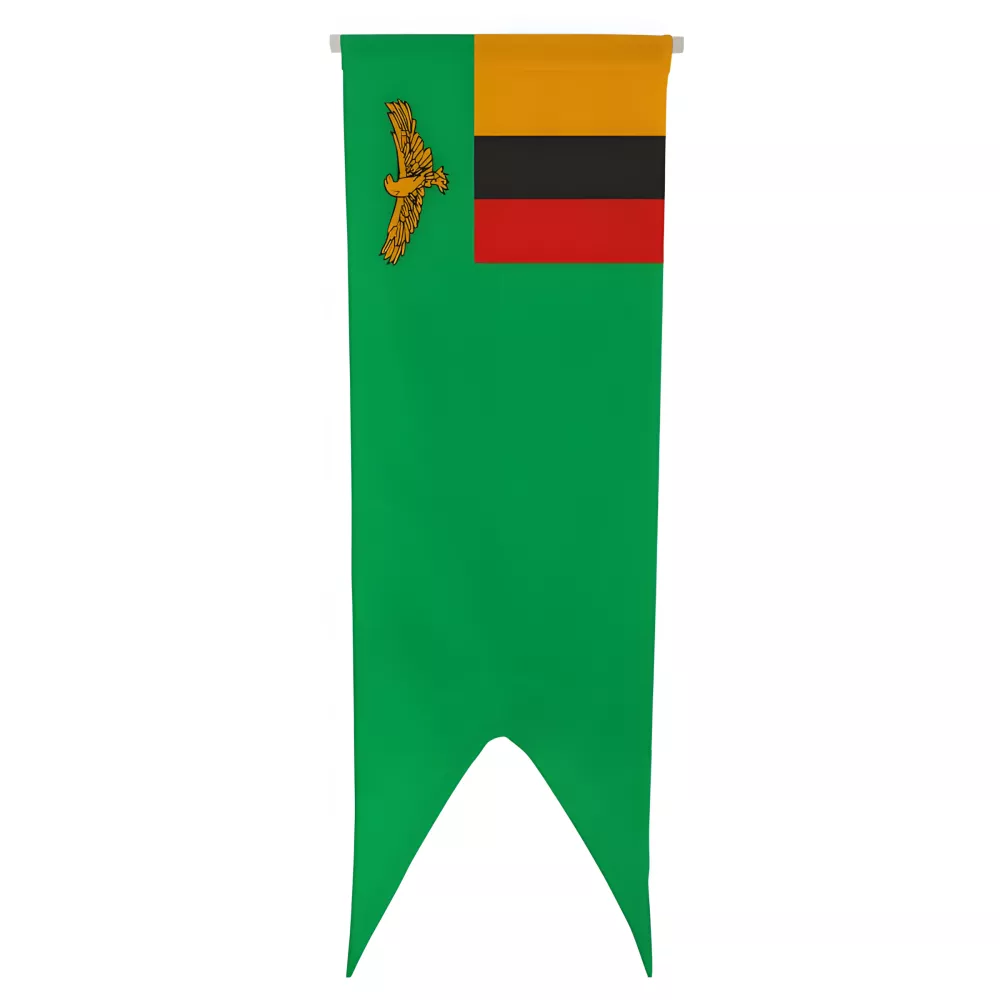 Oriflamme Zambie en maille polyester avec traverse