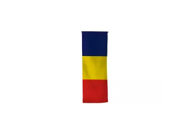 Oriflamme Tchad en maille polyester avec traverse