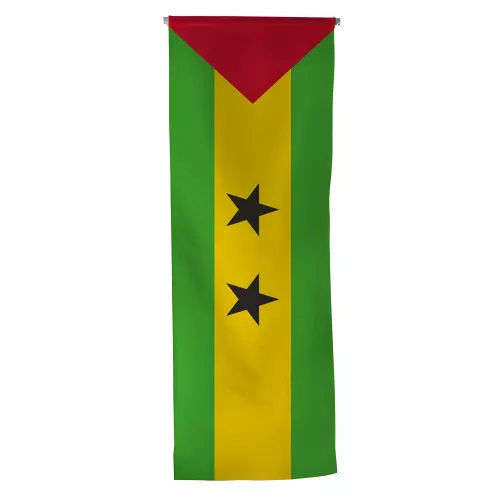 Oriflamme Sao Tomé et Principe en maille polyester