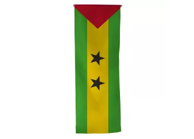 Oriflamme Sao Tomé et Principe en maille polyester
