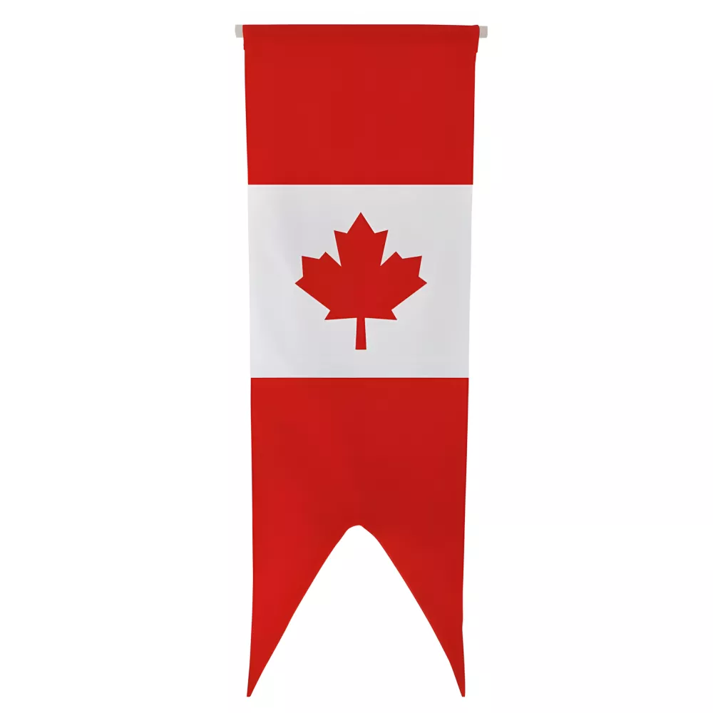Oriflamme Canada 40 x 120 cm en maille polyester
