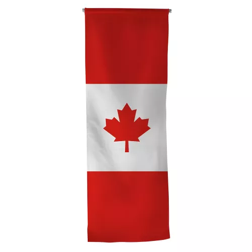 Oriflamme Canada 40 x 120 cm en maille polyester