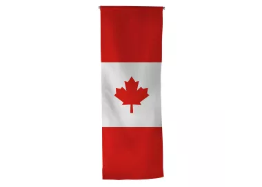 Oriflamme Canada 40 x 120 cm en maille polyester