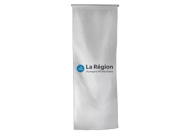 Oriflamme région Auvergne Rhône-Alpes en maille polyester