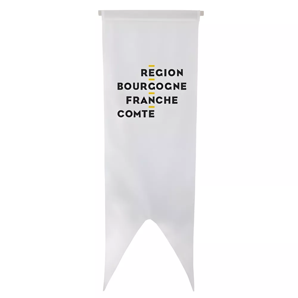 Oriflamme région Bourgogne-Franche-Comté en maille polyester