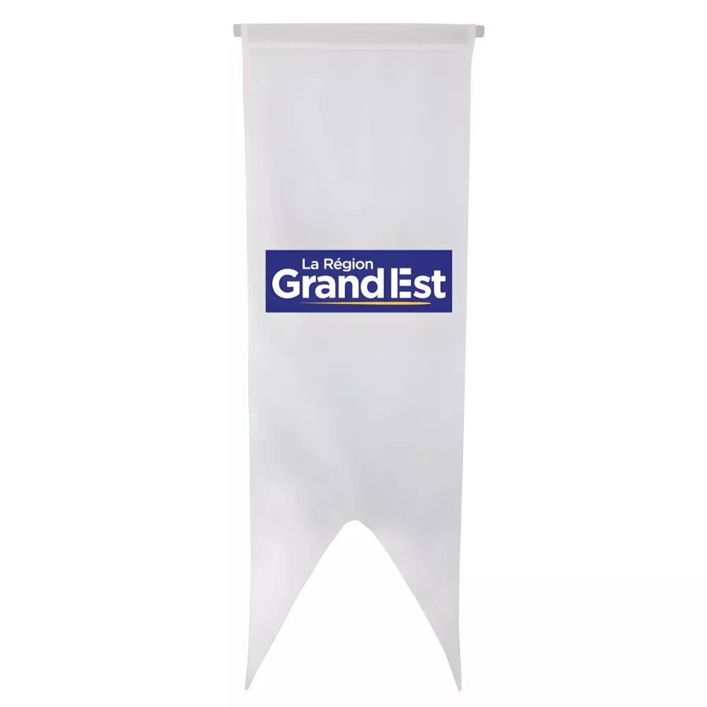 Oriflamme région Grand Est en maille polyester