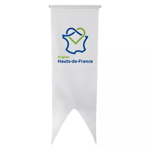 Oriflamme région Hauts de France en maille polyester
