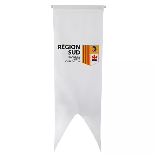 Oriflamme région Sud P.A.C.A en maille polyester
