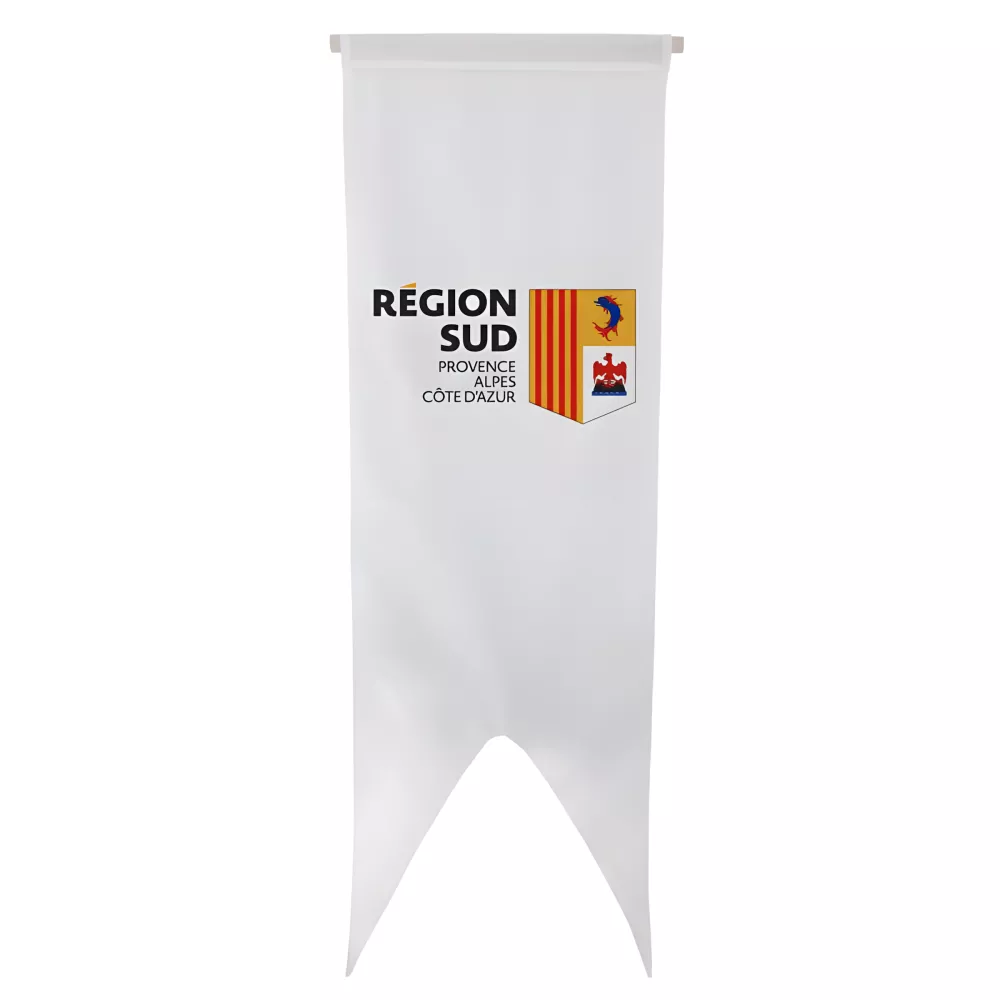 Oriflamme région Sud P.A.C.A en maille polyester