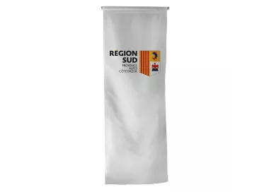 Oriflamme région Sud P.A.C.A en maille polyester
