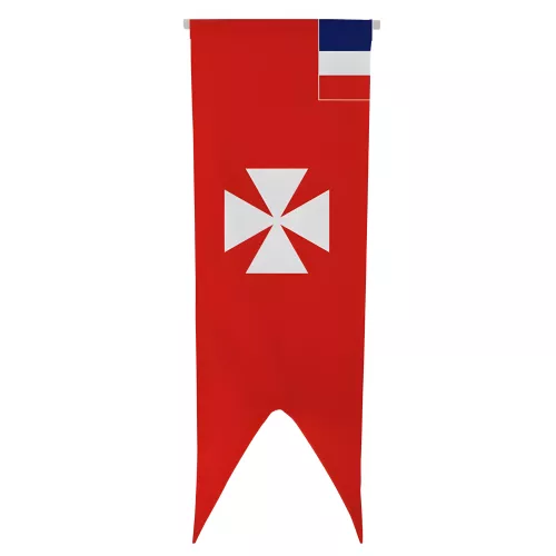 Oriflamme Wallis et Futuna en maille polyester