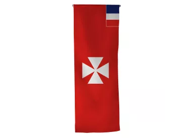 Oriflamme Wallis et Futuna en maille polyester