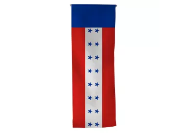 Oriflamme Tuamotu en maille polyester avec traverse