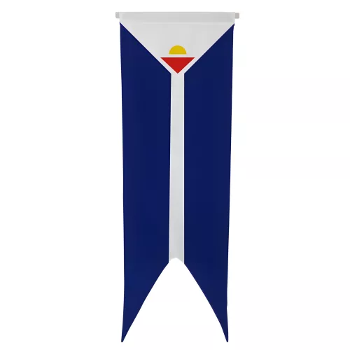 Oriflamme Saint-Martin en maille polyester 115 g/m²