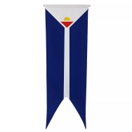 Oriflamme Saint-Martin en maille polyester 115 g/m²