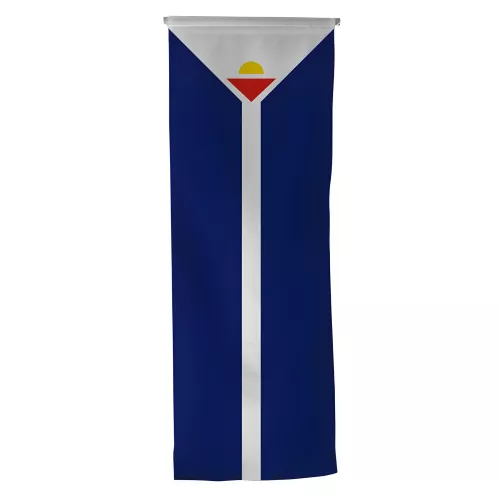 Oriflamme Saint-Martin en maille polyester 115 g/m²