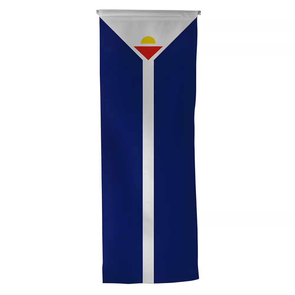 Oriflamme Saint-Martin en maille polyester 115 g/m²