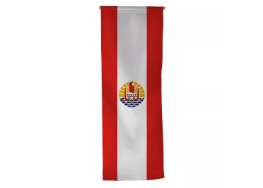 Oriflamme Polynésie en maille polyester 115 g/m²