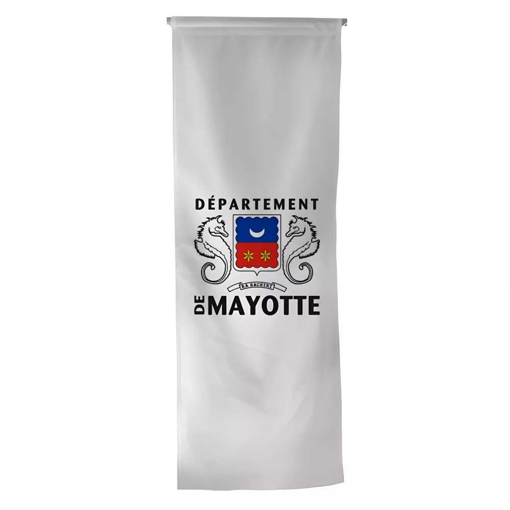 Oriflamme Mayotte en maille polyester 115 g/m² Oriflamme Mayotte en maille polyester 115 g/m²