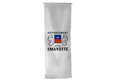 Oriflamme Mayotte en maille polyester 115 g/m²