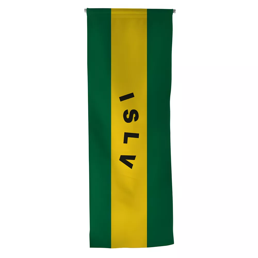 Oriflamme Îles Sous-le-Vent en maille polyester 115 g/m² Oriflamme Îles Sous-le-Vent en maille polyester 115 g/m²