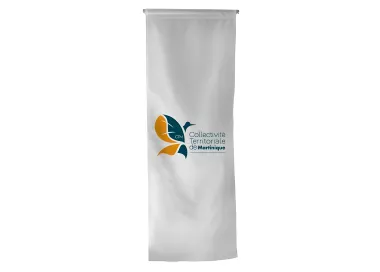 Oriflamme Martinique en maille polyester avec traverse