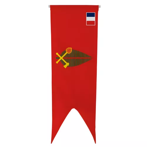 Oriflamme Alo en maille polyester avec traverse