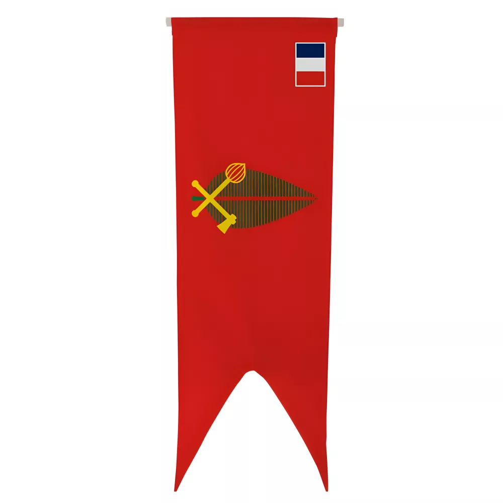 Oriflamme Alo en maille polyester avec traverse