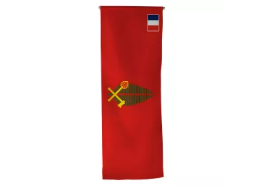 Oriflamme Alo en maille polyester avec traverse