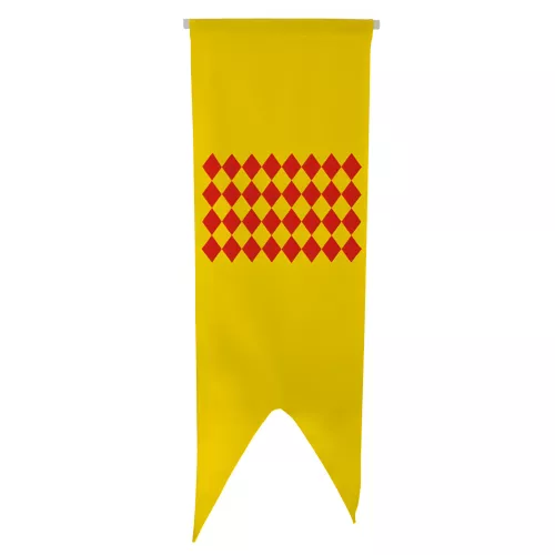 Oriflamme province Angoumois en maille polyester