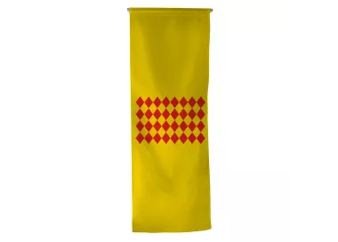 Oriflamme province Angoumois en maille polyester