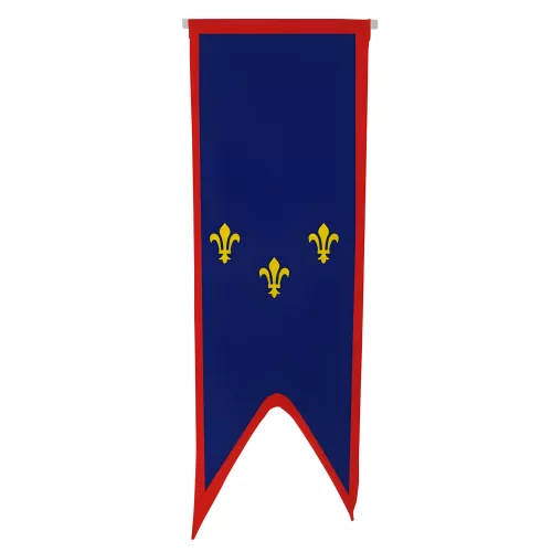Oriflamme province Anjou en maille polyester