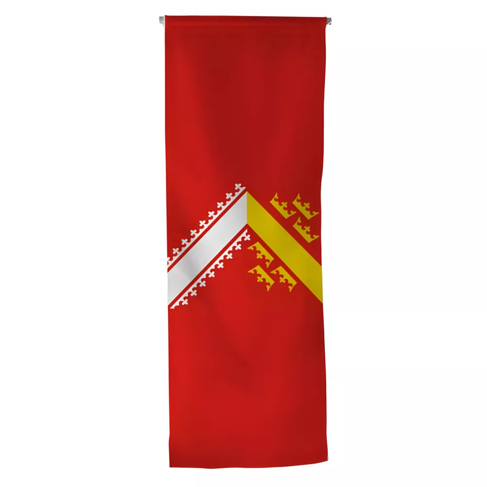 Oriflamme province Aunis en maille polyester avec traverse Oriflamme province Aunis en maille polyester avec traverse