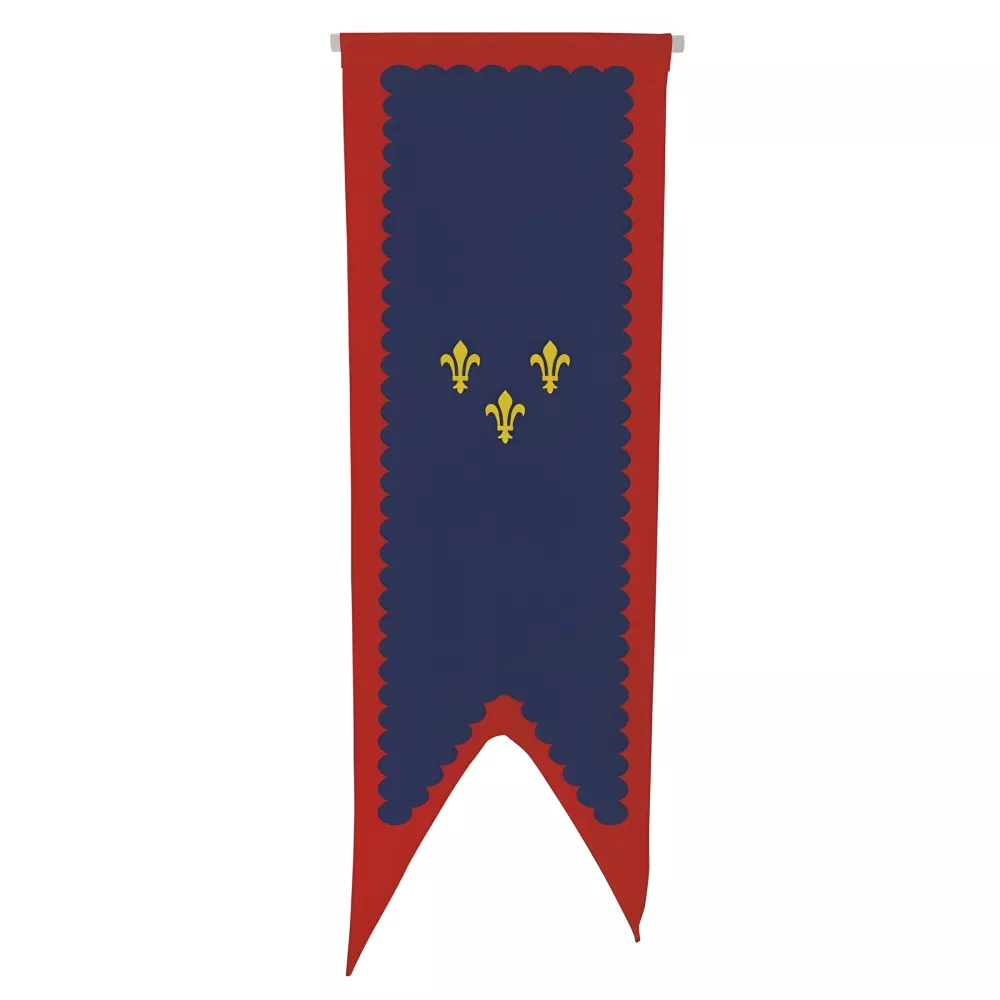 Oriflamme province Berry en maille polyester 115 g/m²
