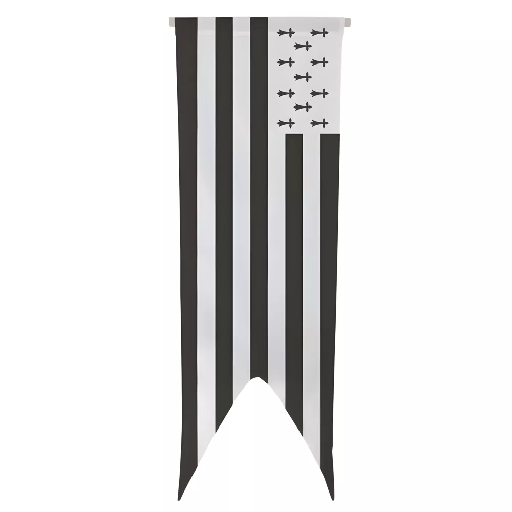 Oriflamme province Bretagne en maille polyester