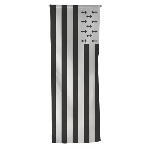Oriflamme province Bretagne en maille polyester