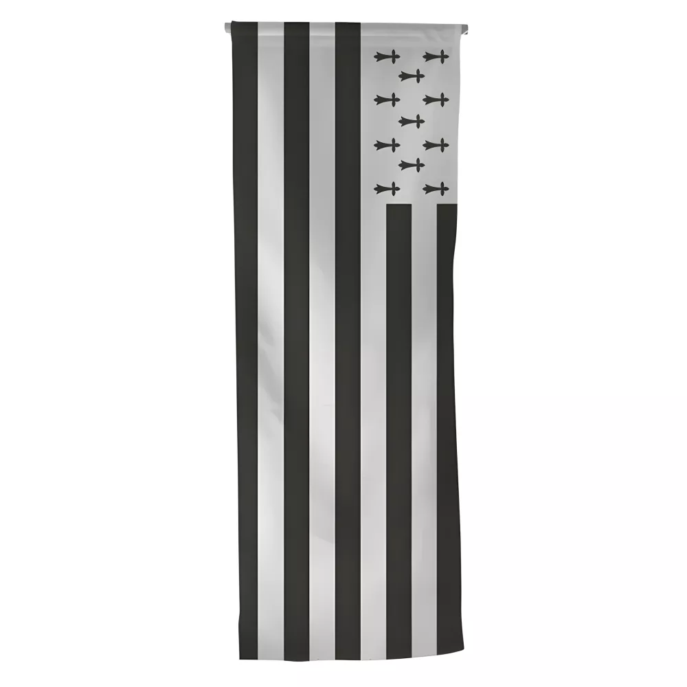 Oriflamme province Bretagne en maille polyester Oriflamme province Bretagne en maille polyester