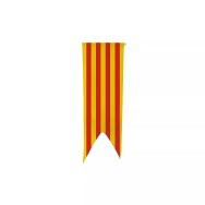 Oriflamme province Catalan en maille polyester