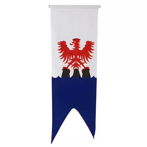 Oriflamme verticale province Comté de Nice en polyester