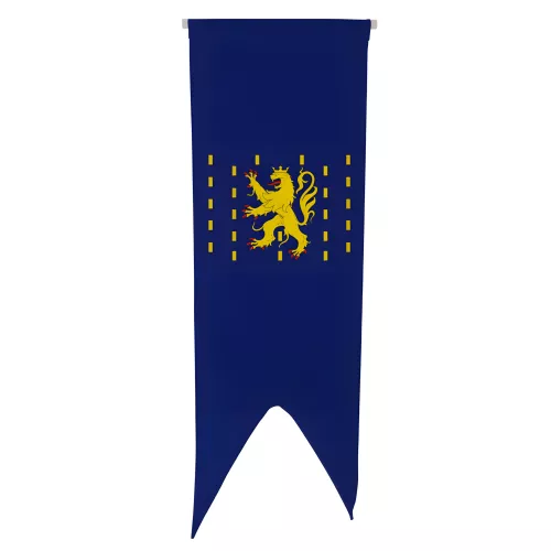 Oriflamme province Franche-Comté en maille polyester 115 g/m²