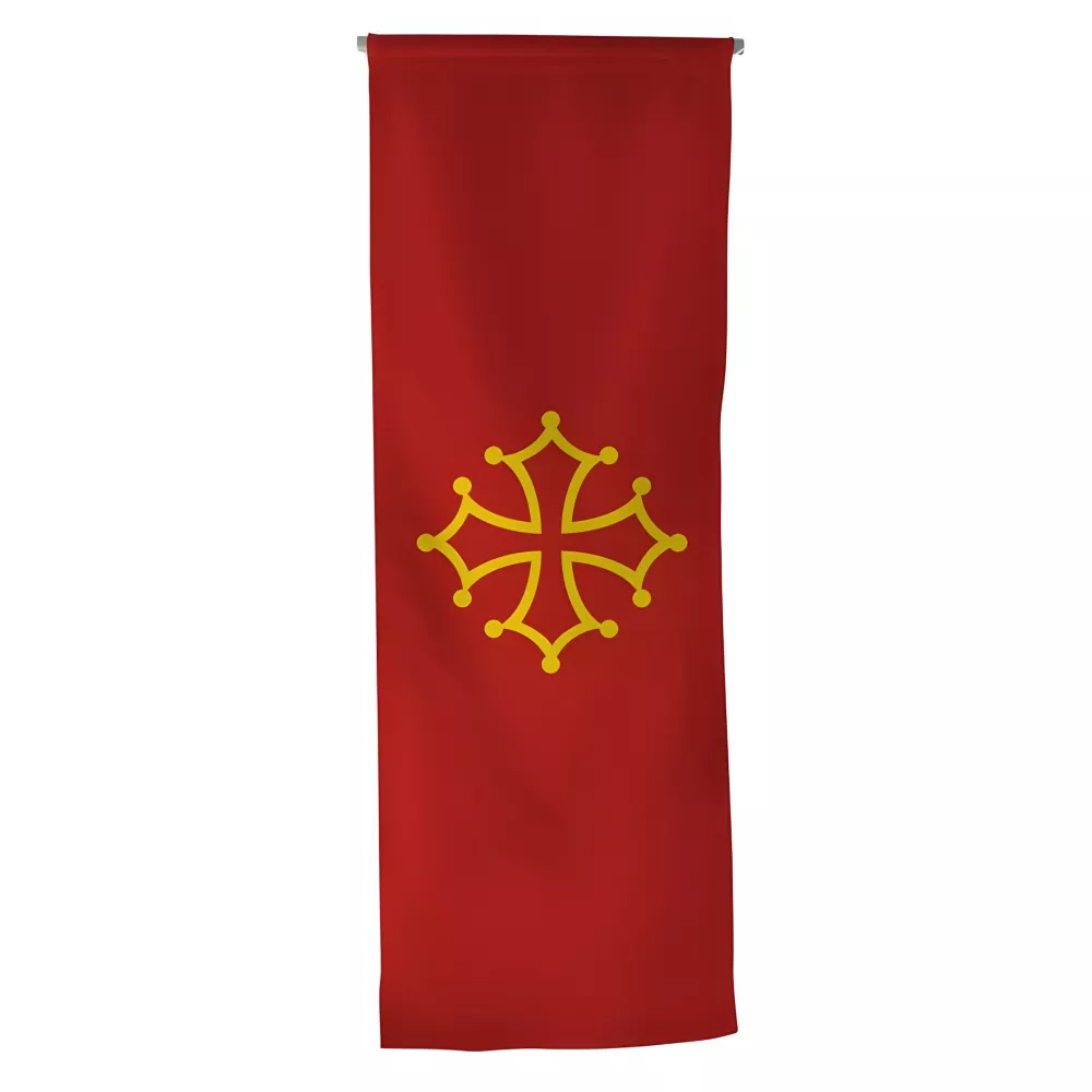 Oriflamme province Languedoc en maille polyester 115 g/m² Oriflamme province Languedoc en maille polyester 115 g/m²