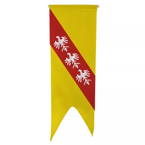 Oriflamme province Lorraine en maille polyester 115 g/m²
