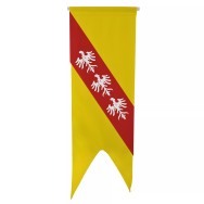 Oriflamme province Lorraine en maille polyester 115 g/m²