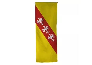 Oriflamme province Lorraine en maille polyester 115 g/m²