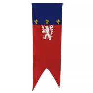 Oriflamme province Lyonnais en maille polyester 115 g/m²